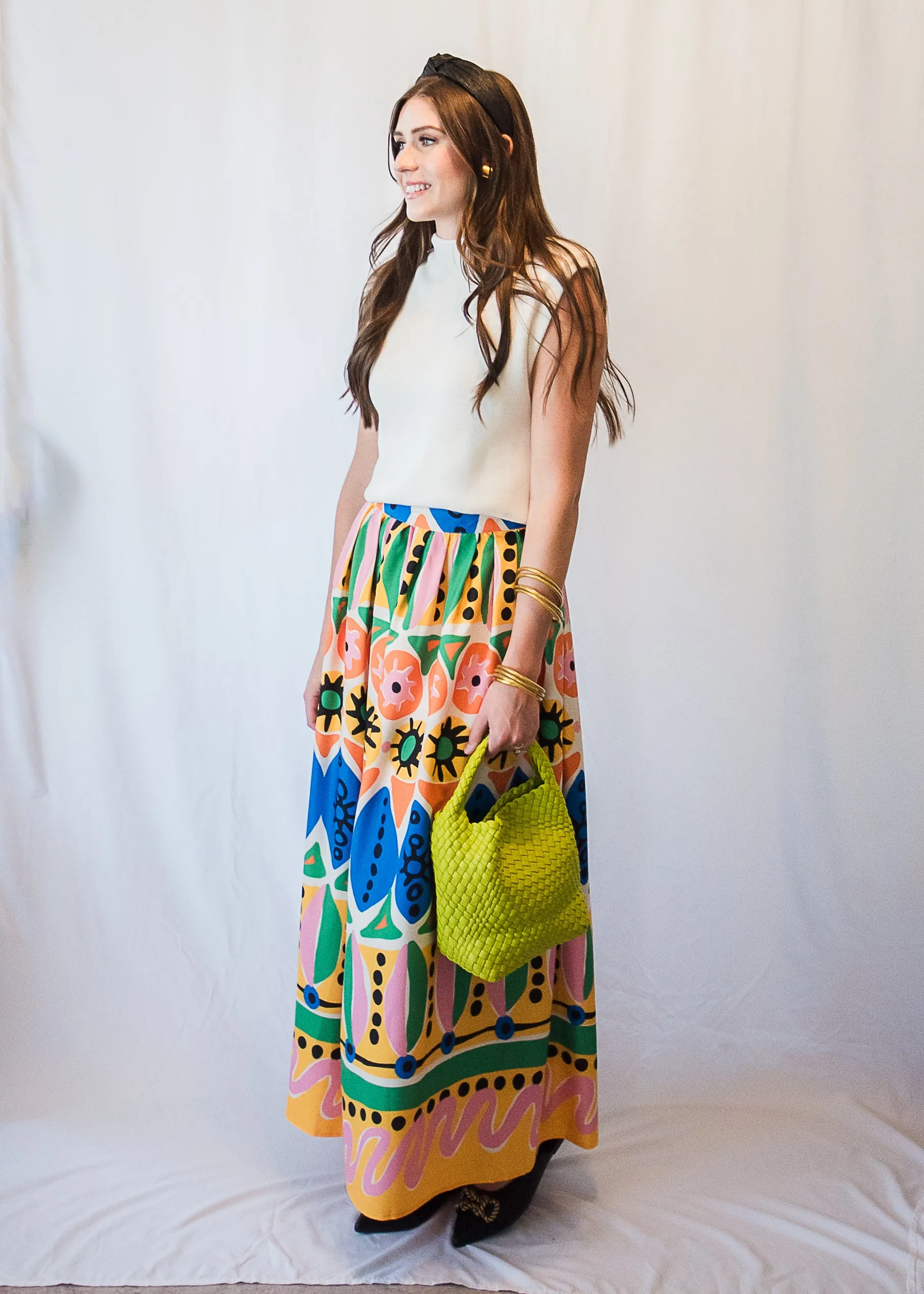 Clara Printed Skirt