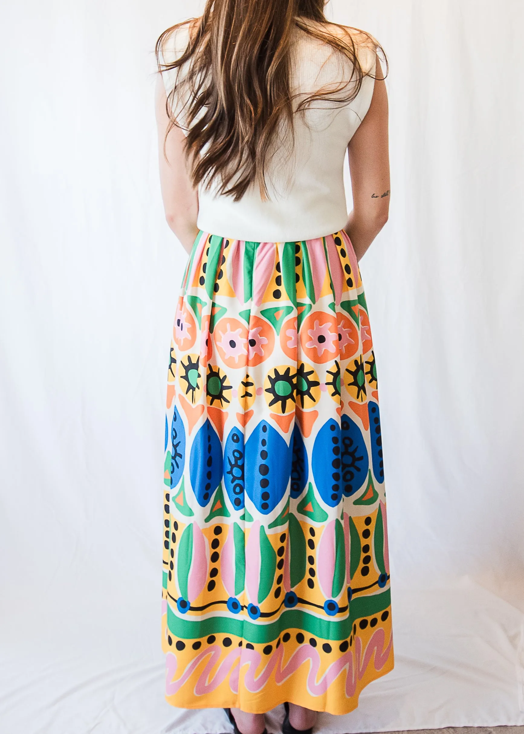Clara Printed Skirt