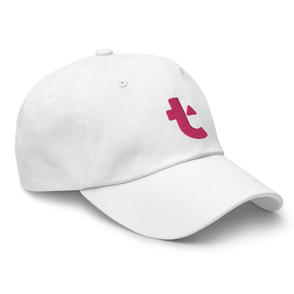classic baseball cap (pink t)