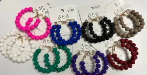 Clay Ball Hoops