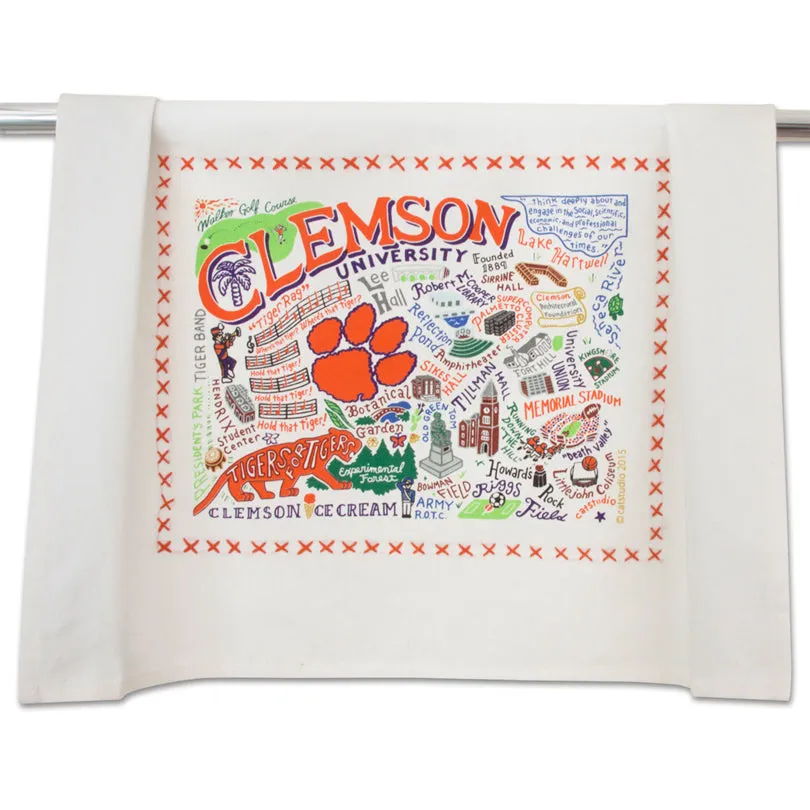 Clemson University Collegiate Dish Towel