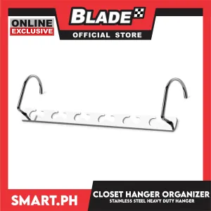 Clothes Organizer Stainless Closet Hanger Organzier Space Saving Heavy Duty Hanger