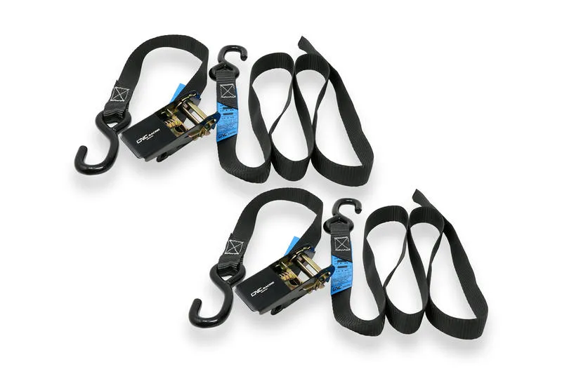 CNC Racing Motorcycle Tie Down Ratchet Strap Kit