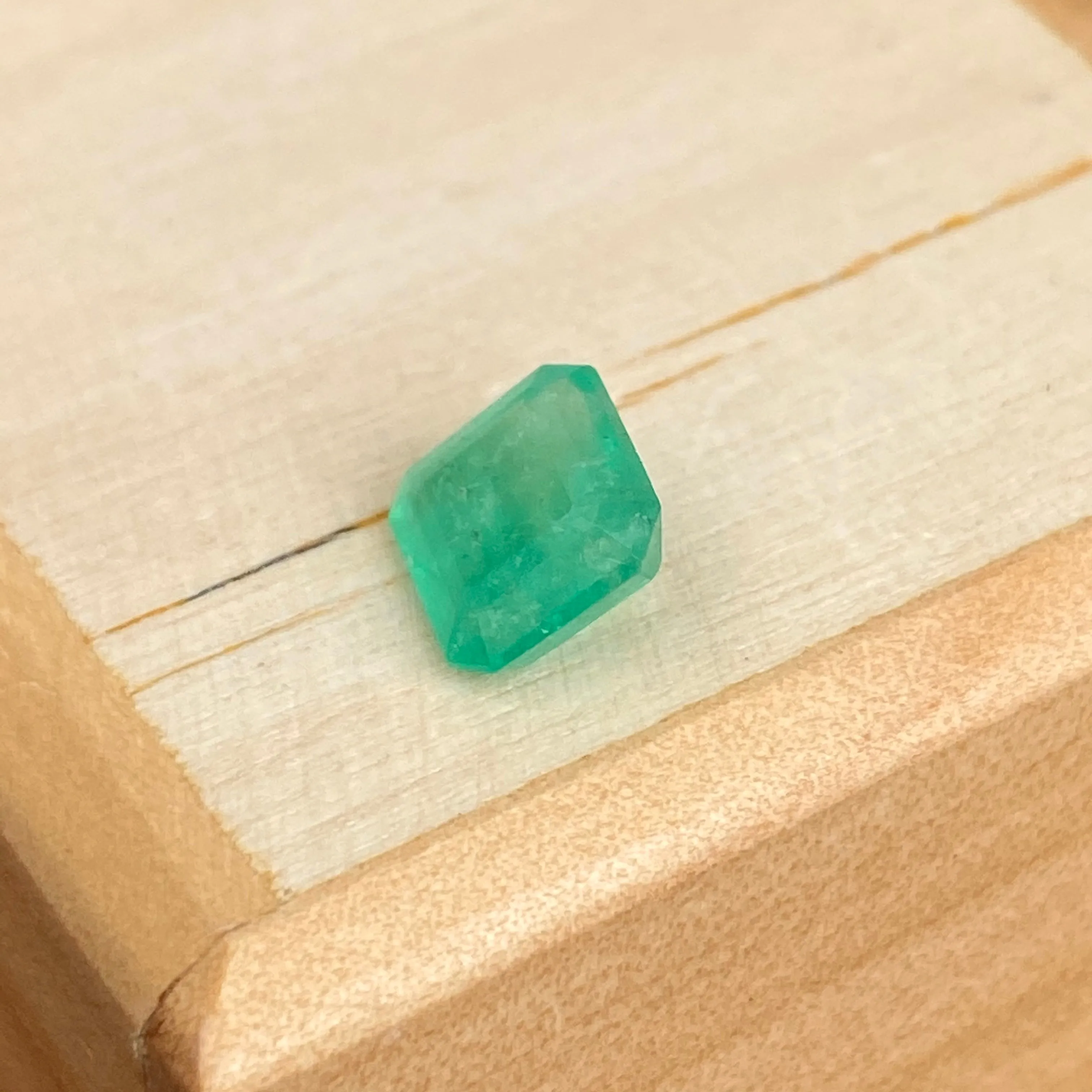 Colombian Emerald Cut Loose Emerald 1.79 CT