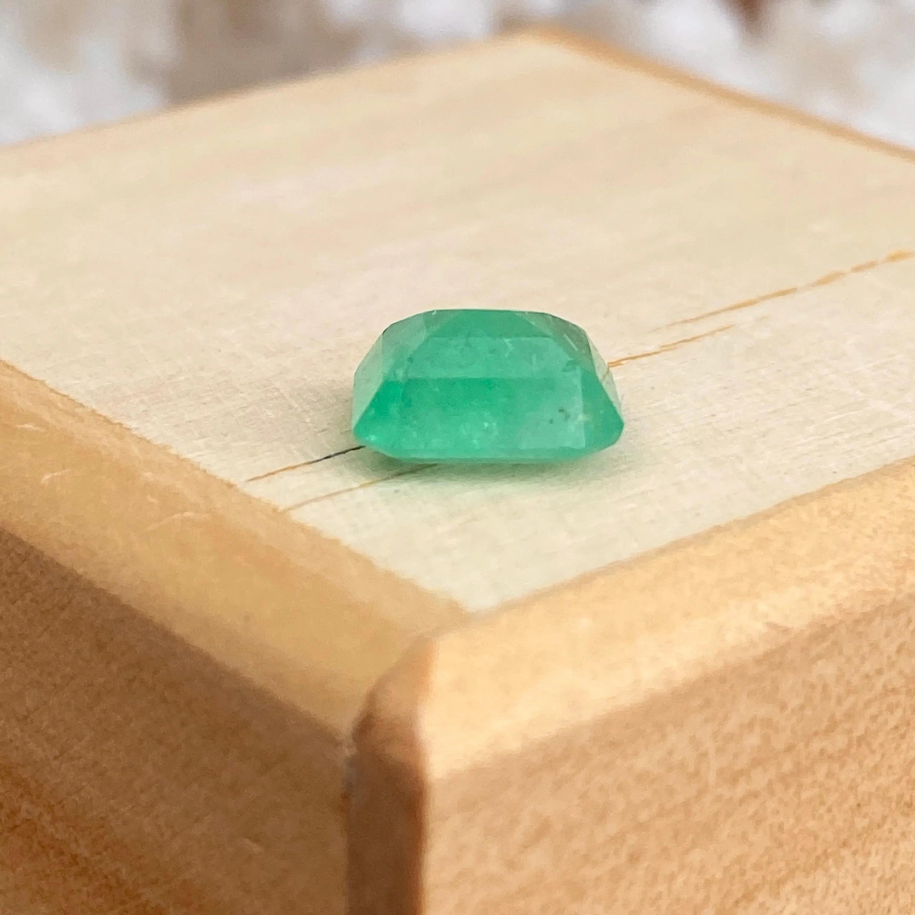 Colombian Emerald Cut Loose Emerald 1.79 CT