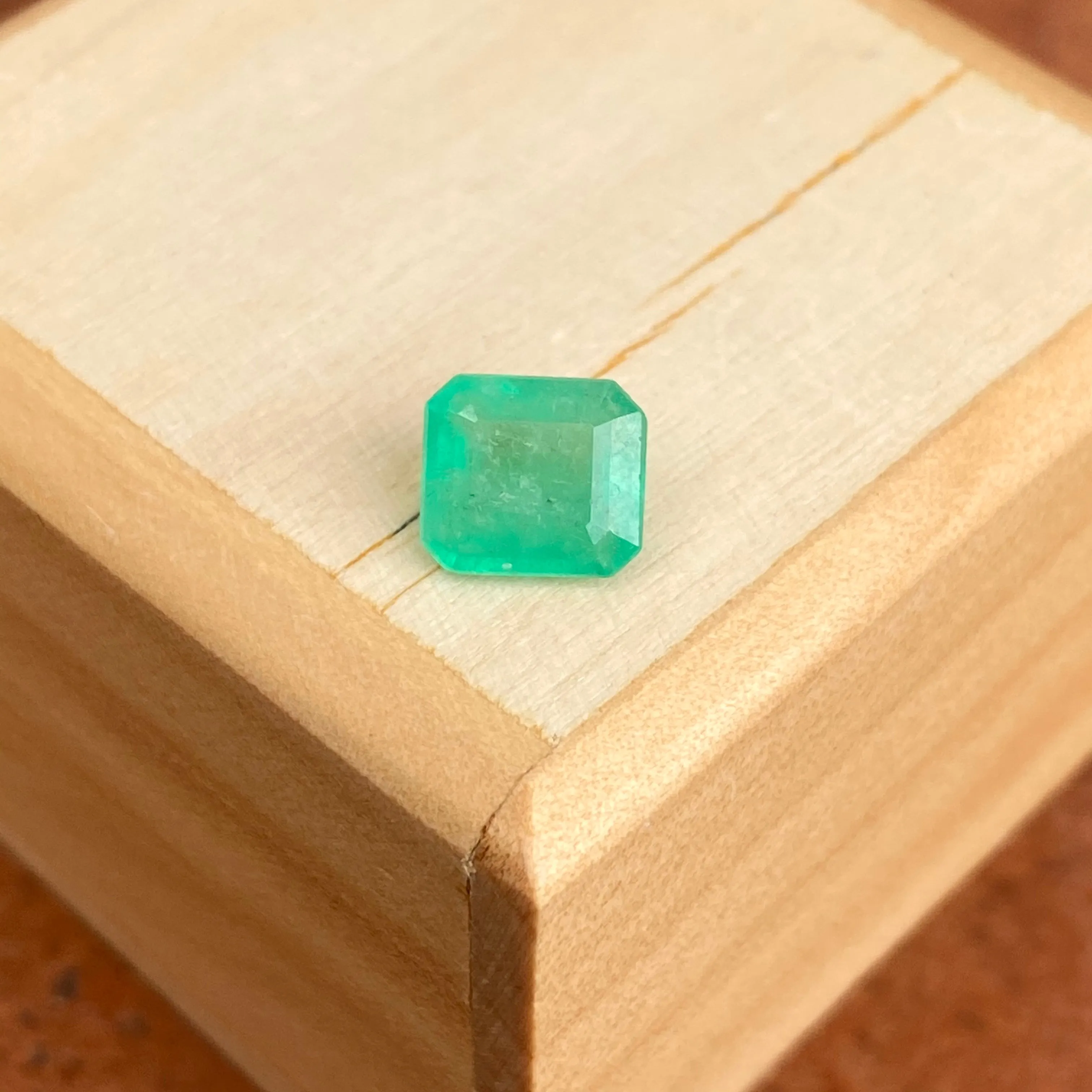 Colombian Emerald Cut Loose Emerald 1.79 CT