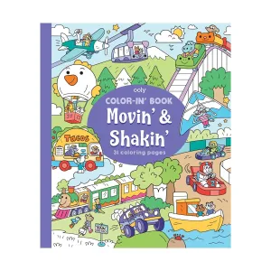 Color-in' Book- Movin' & Shakin'