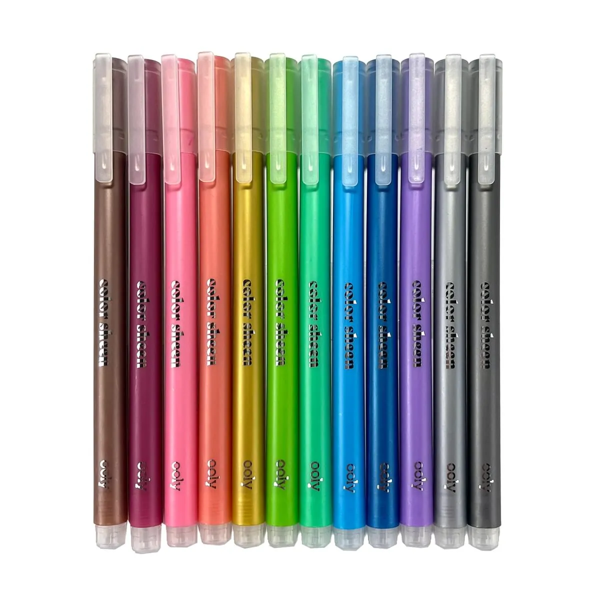 Color Sheen Metallic Gel Pens- Set of 12