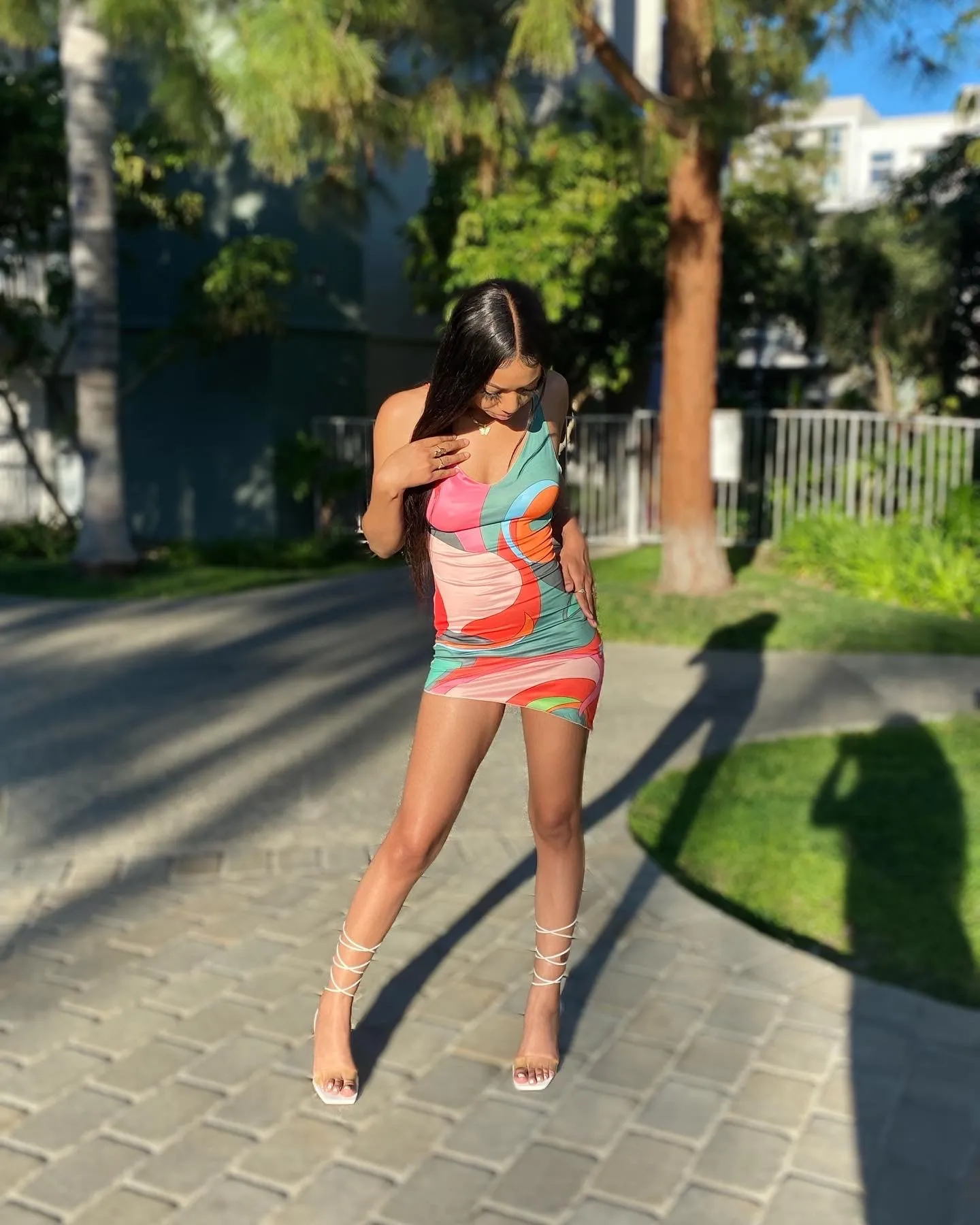 Color Splash Mini Dress