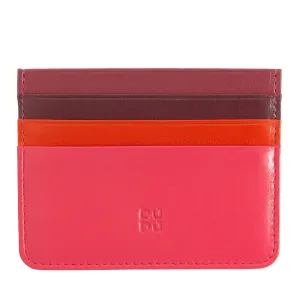 Colored credit cards in Nappa Leather 6 Dudu pockets