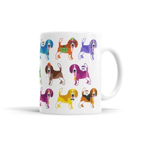 Colorful Beagle Mug