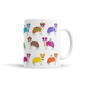 Colorful Border Collie Mug