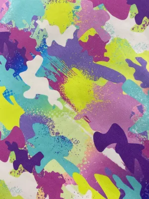 Colorful Camo COTTON SPANDEX RTS