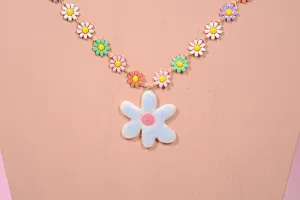 Colorful Daisy Necklace