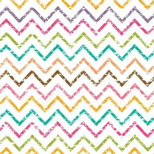 Colorful Grunge Chevron  Backdrop