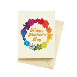 COLORFUL MOTHER'S DAY CARD