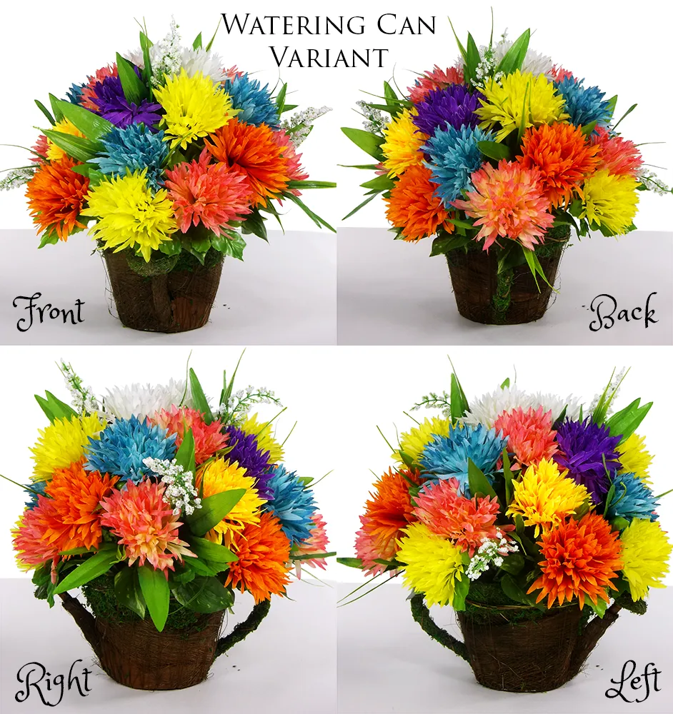Colorful Mum Centerpiece