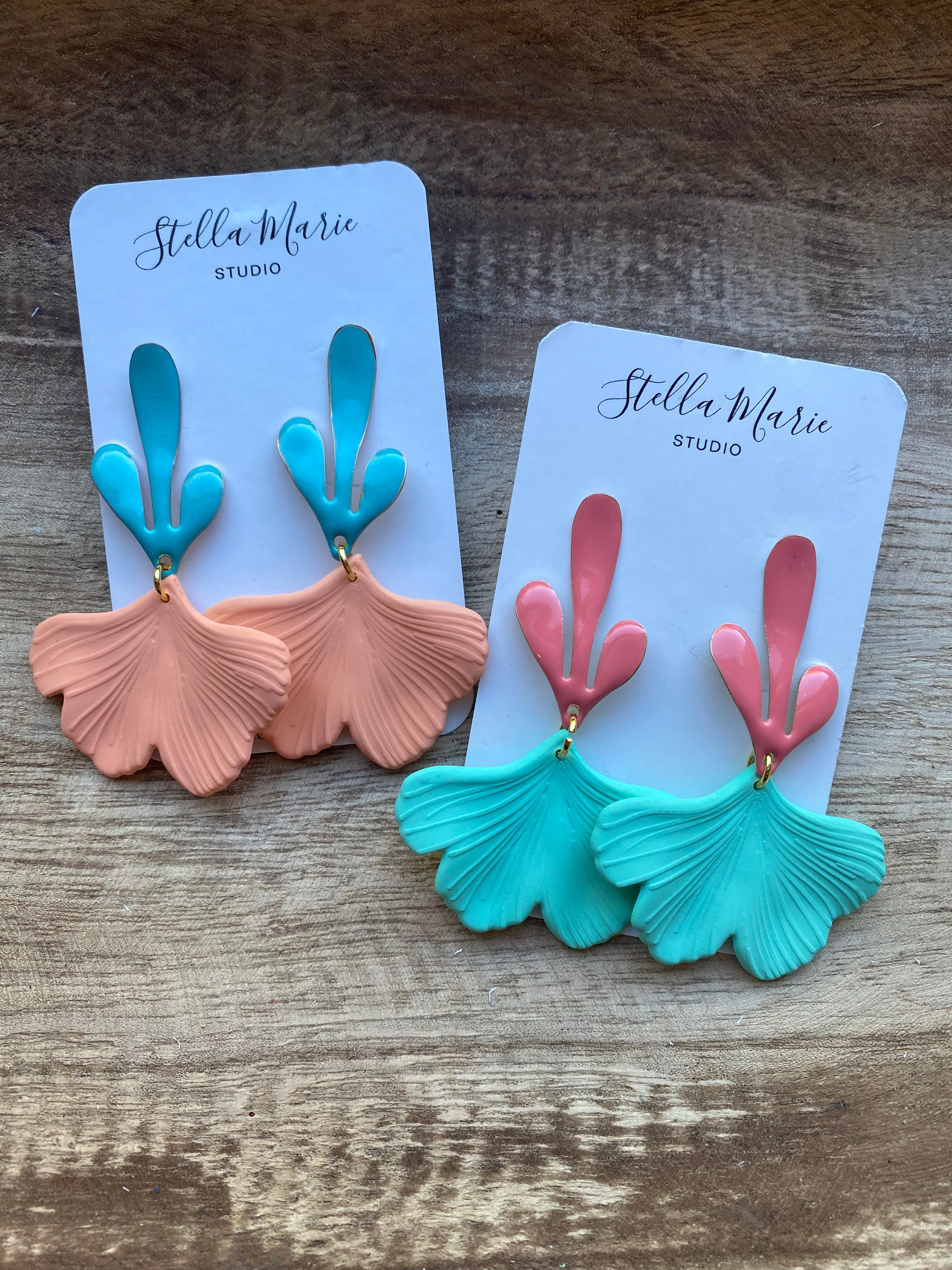 Colorful Petal Earrings