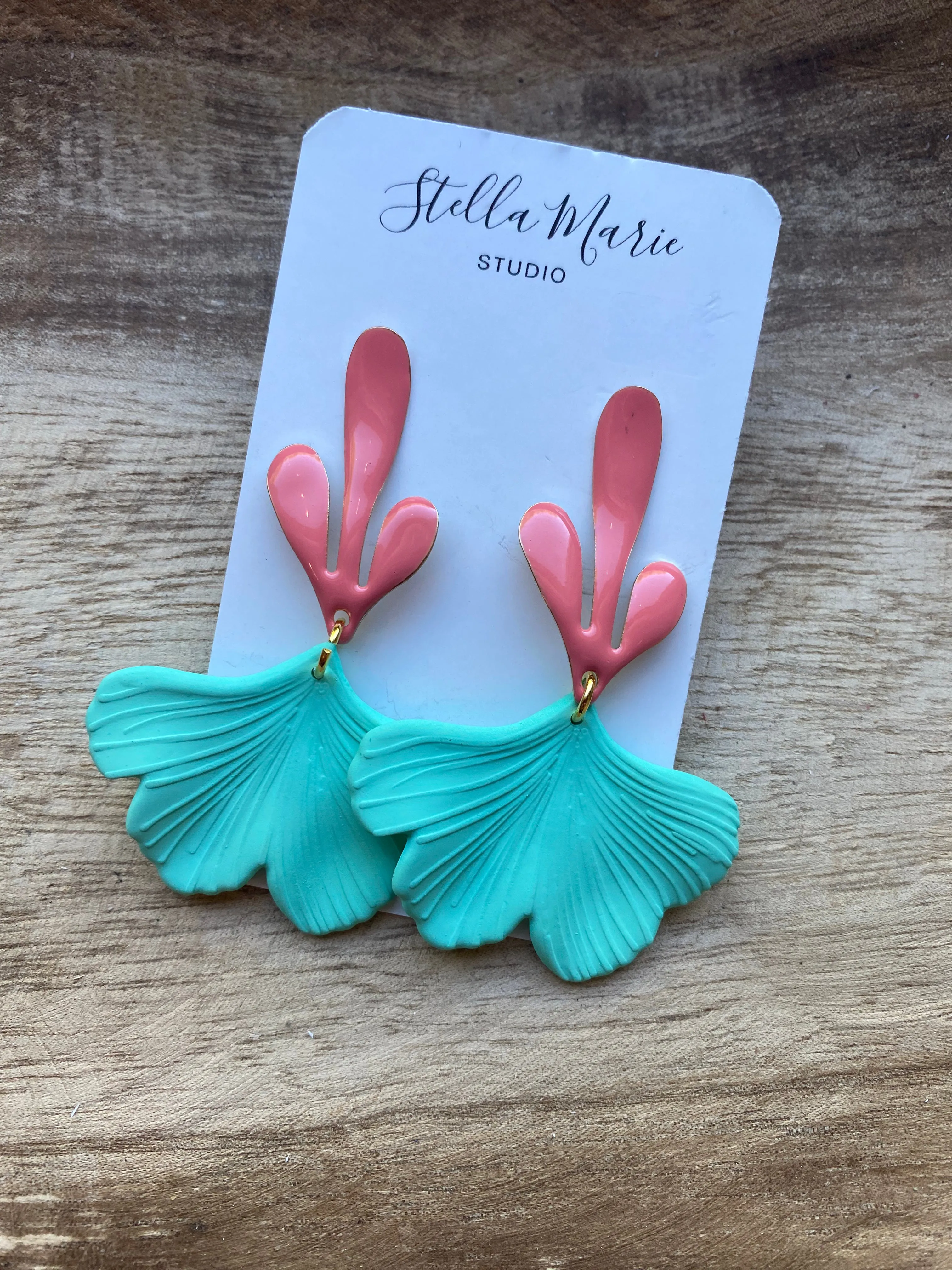 Colorful Petal Earrings