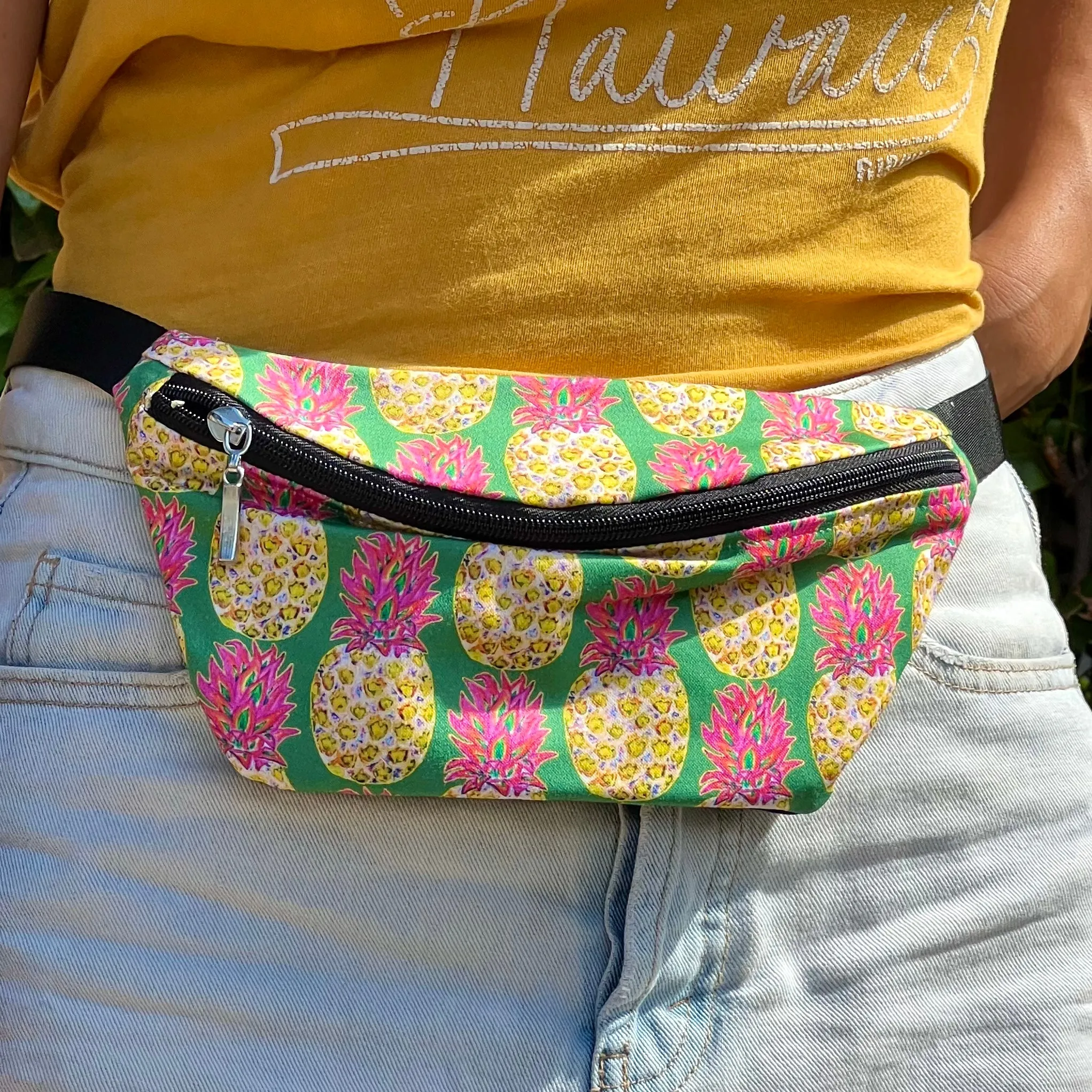 Colorful Pineapple Fanny Pack