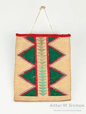 Colorful Plateau Cornhusk Bag