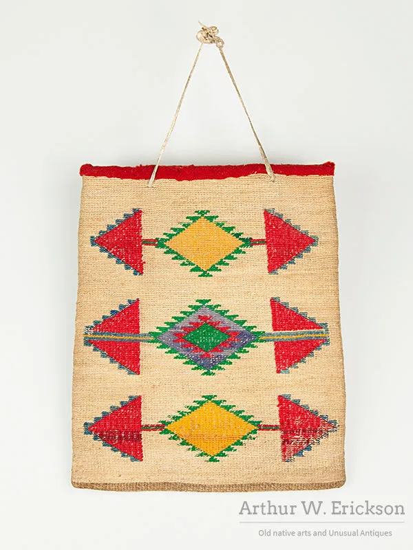 Colorful Plateau Cornhusk Bag