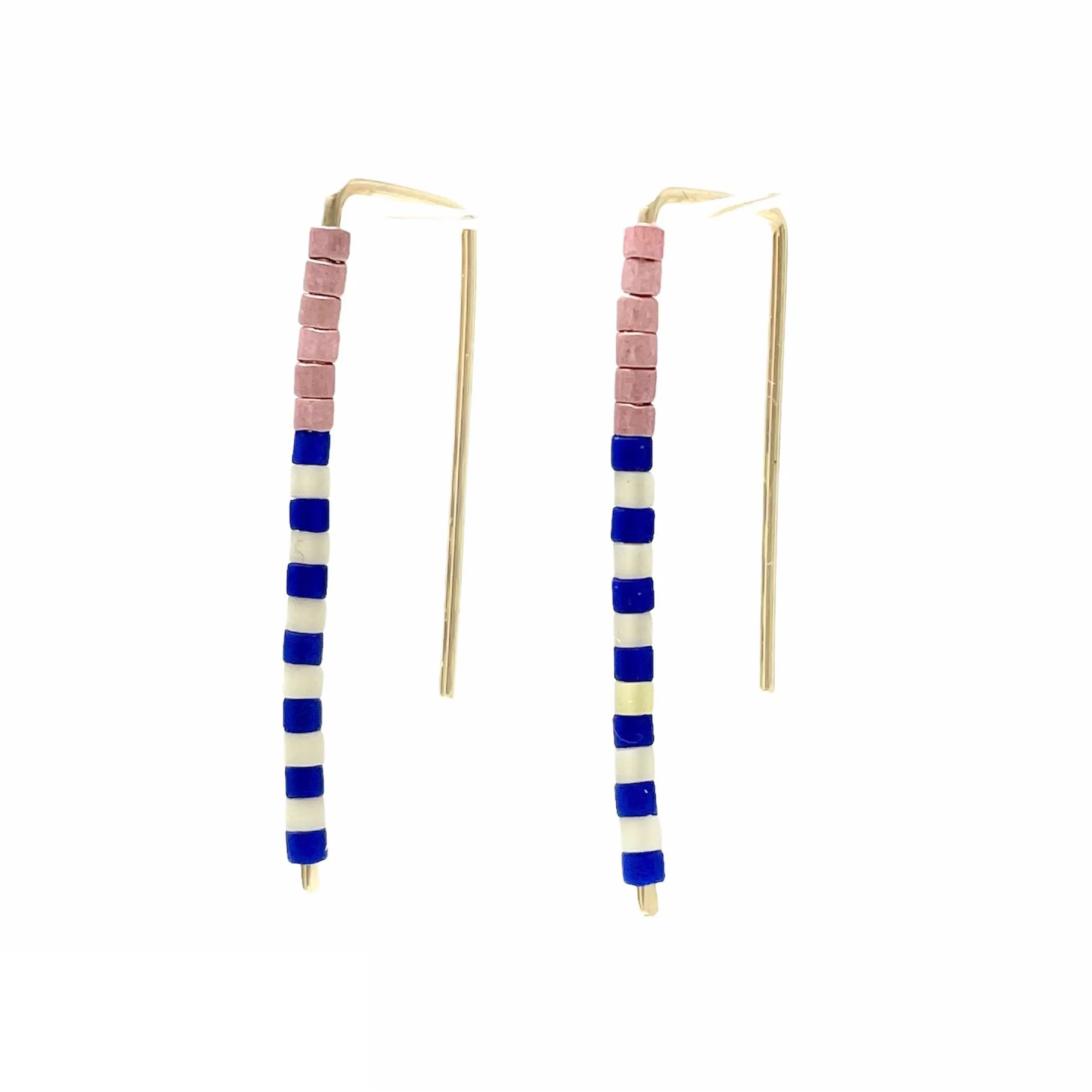 Colorful Seed Bead Earrings