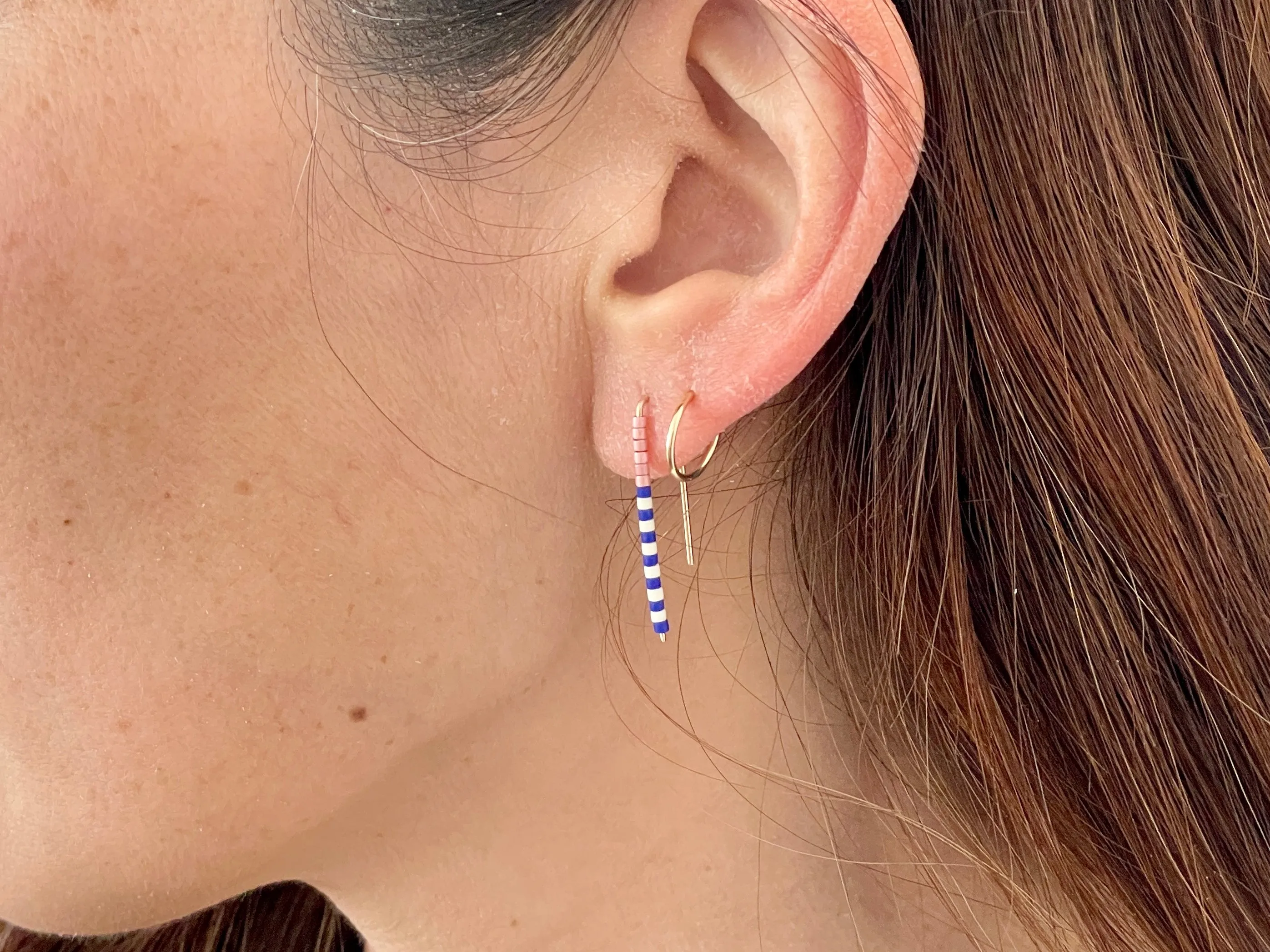 Colorful Seed Bead Earrings