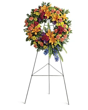 Colorful Serenity  Wreath