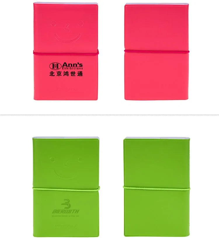 Colorful Strap Notebook