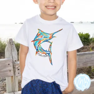 Colorful Swordfish Tee