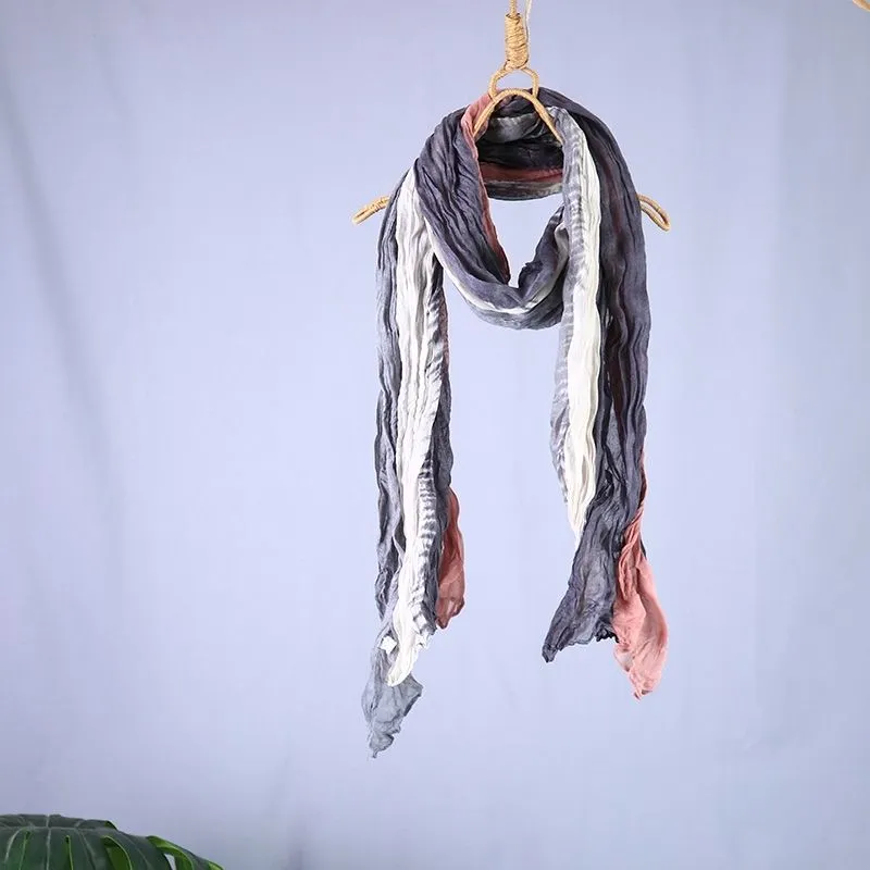 Colorful Tie-dye Scarf