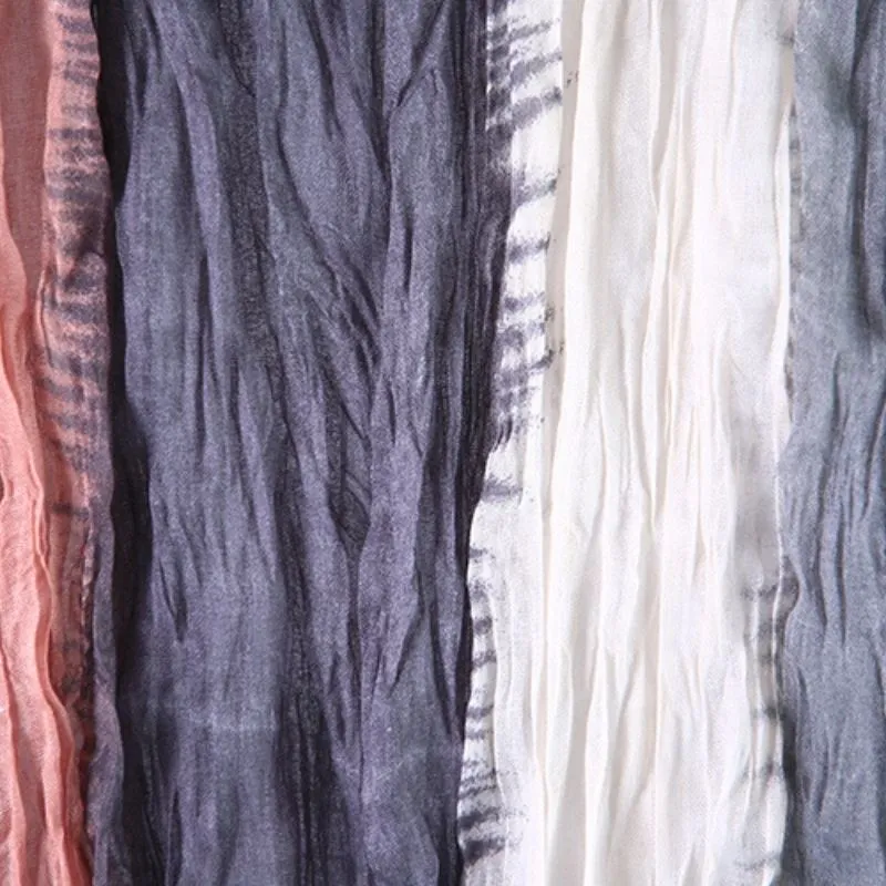 Colorful Tie-dye Scarf