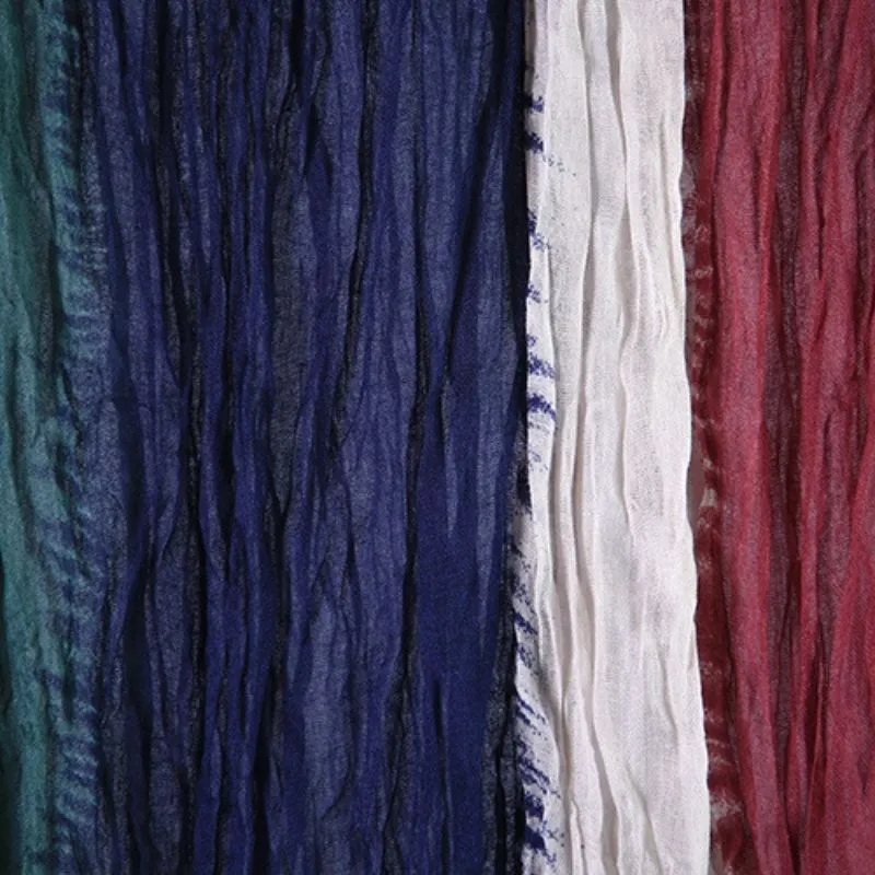 Colorful Tie-dye Scarf