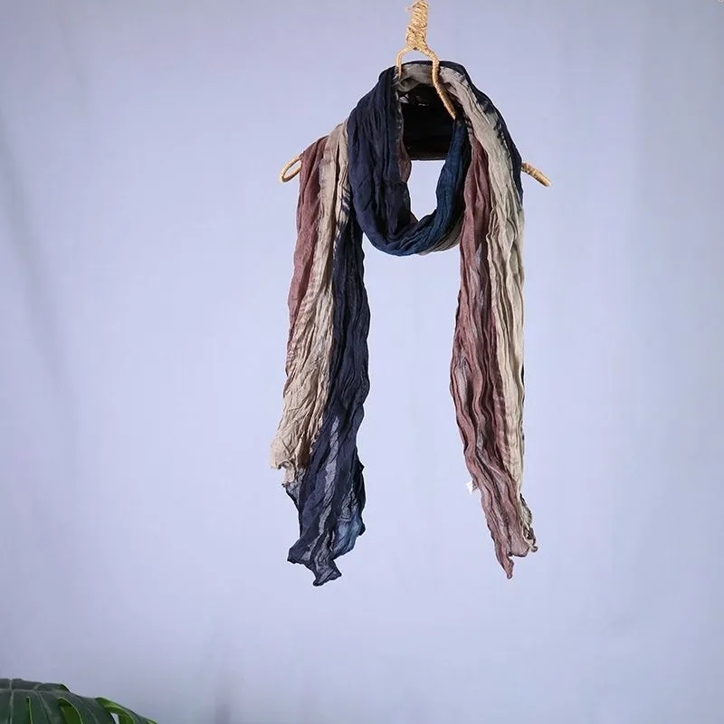 Colorful Tie-dye Scarf
