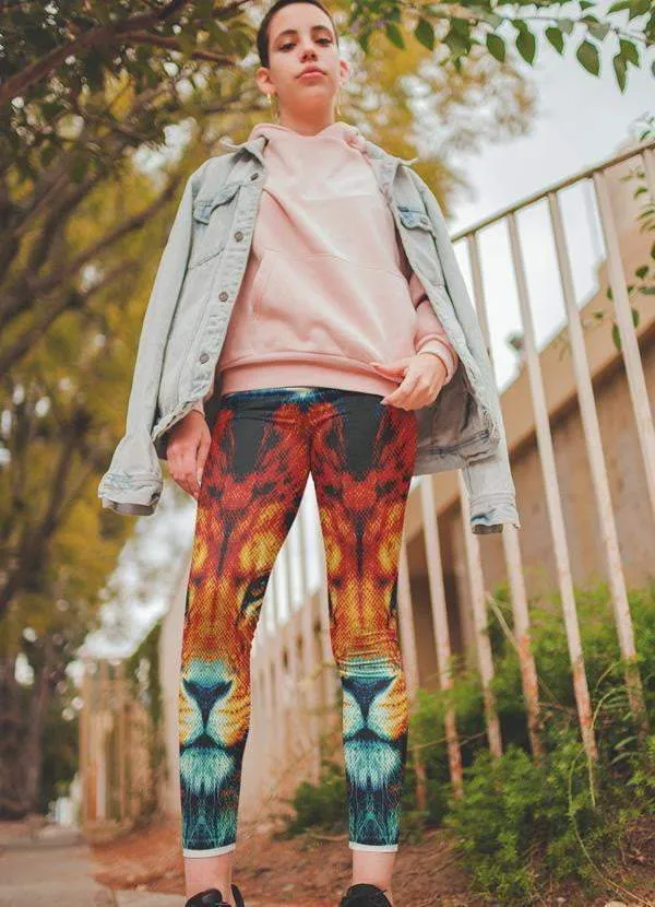 Colorful Tiger Legging