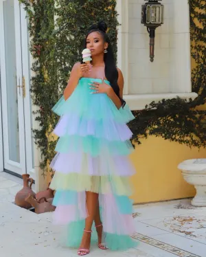 Colorful Tutu Gown