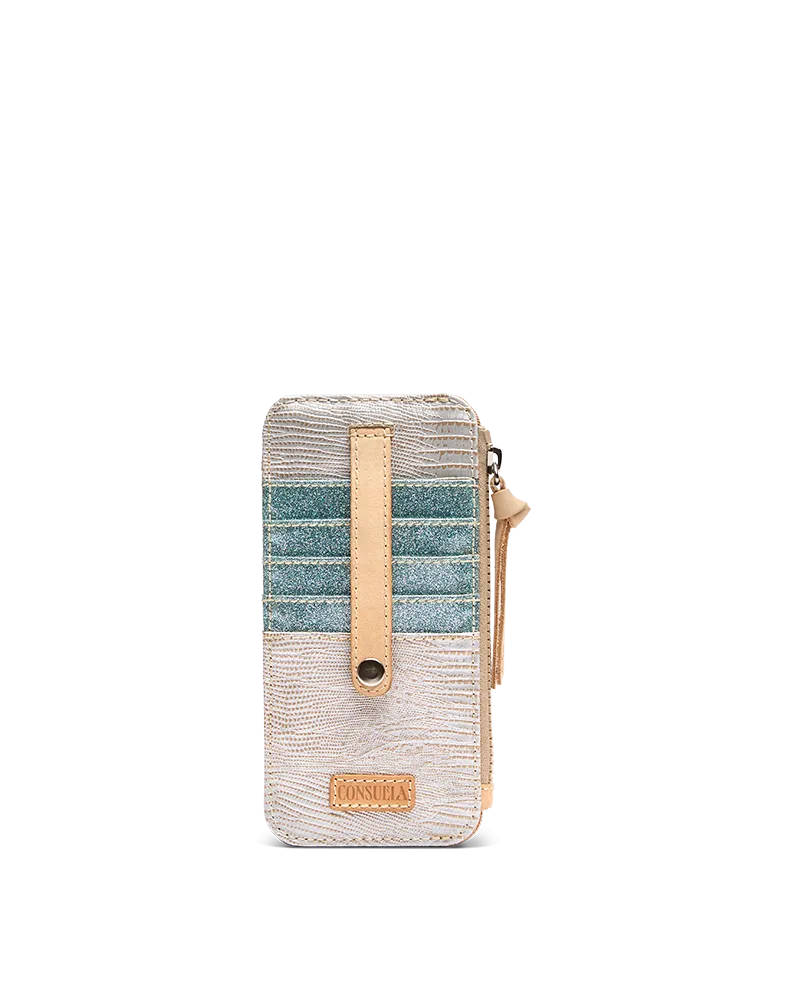 CONSUELA - Card Organizer- Celeste