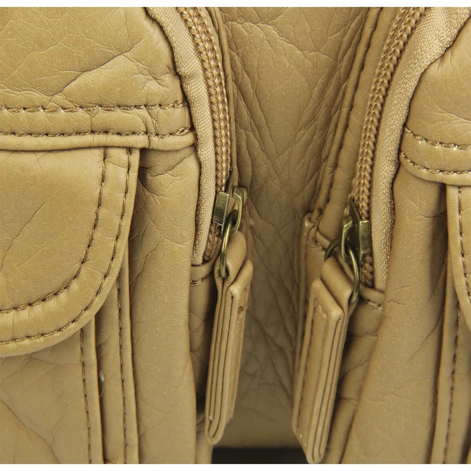 Convertible Crossbody Backpack - Sand