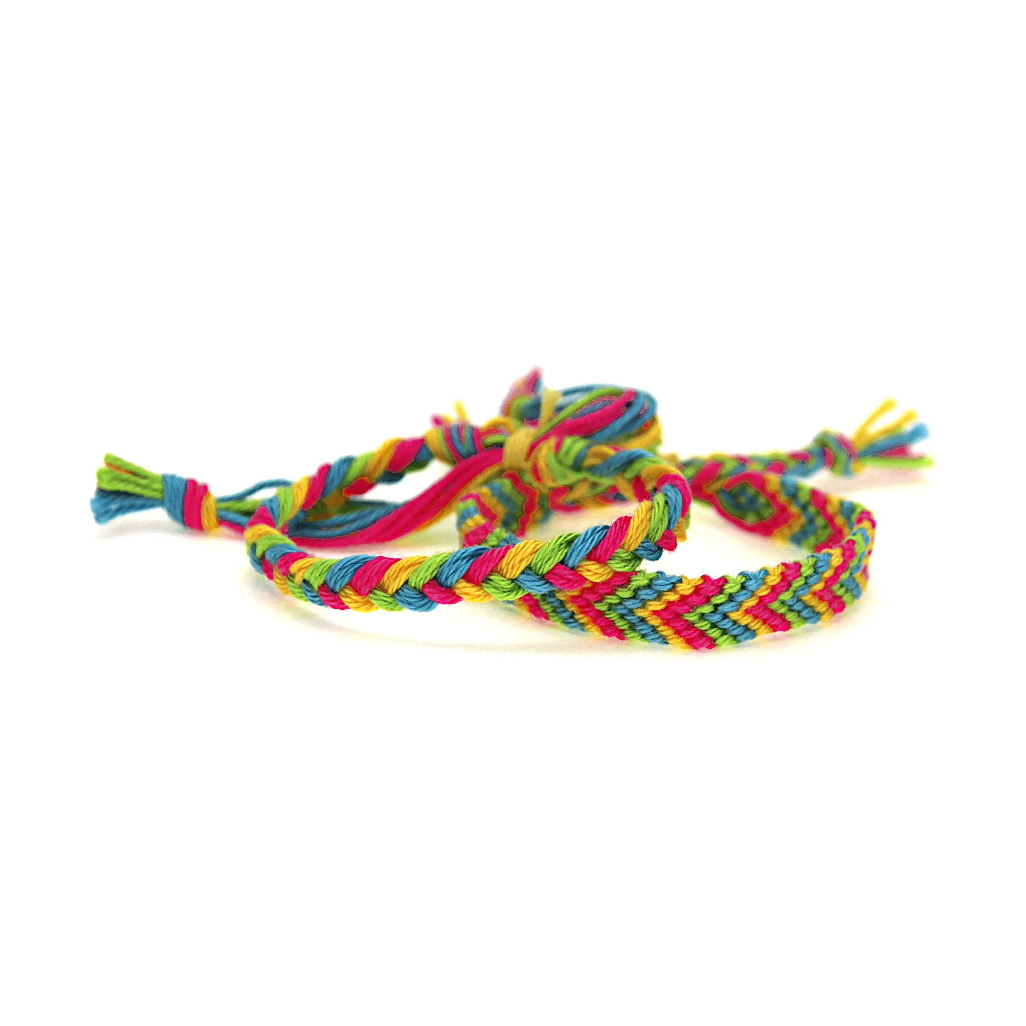 Crafty Chevron Braid Twin Friendship Bracelet Set