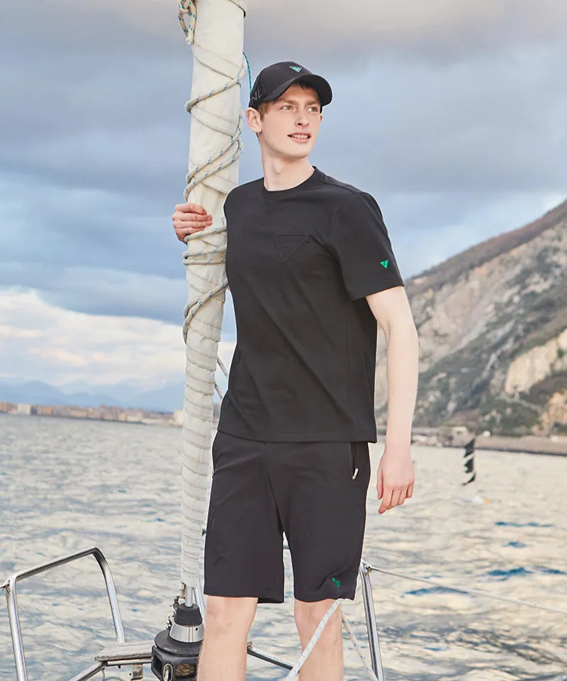 CREVE NINE: Men's Functional Cotton Symbol Round