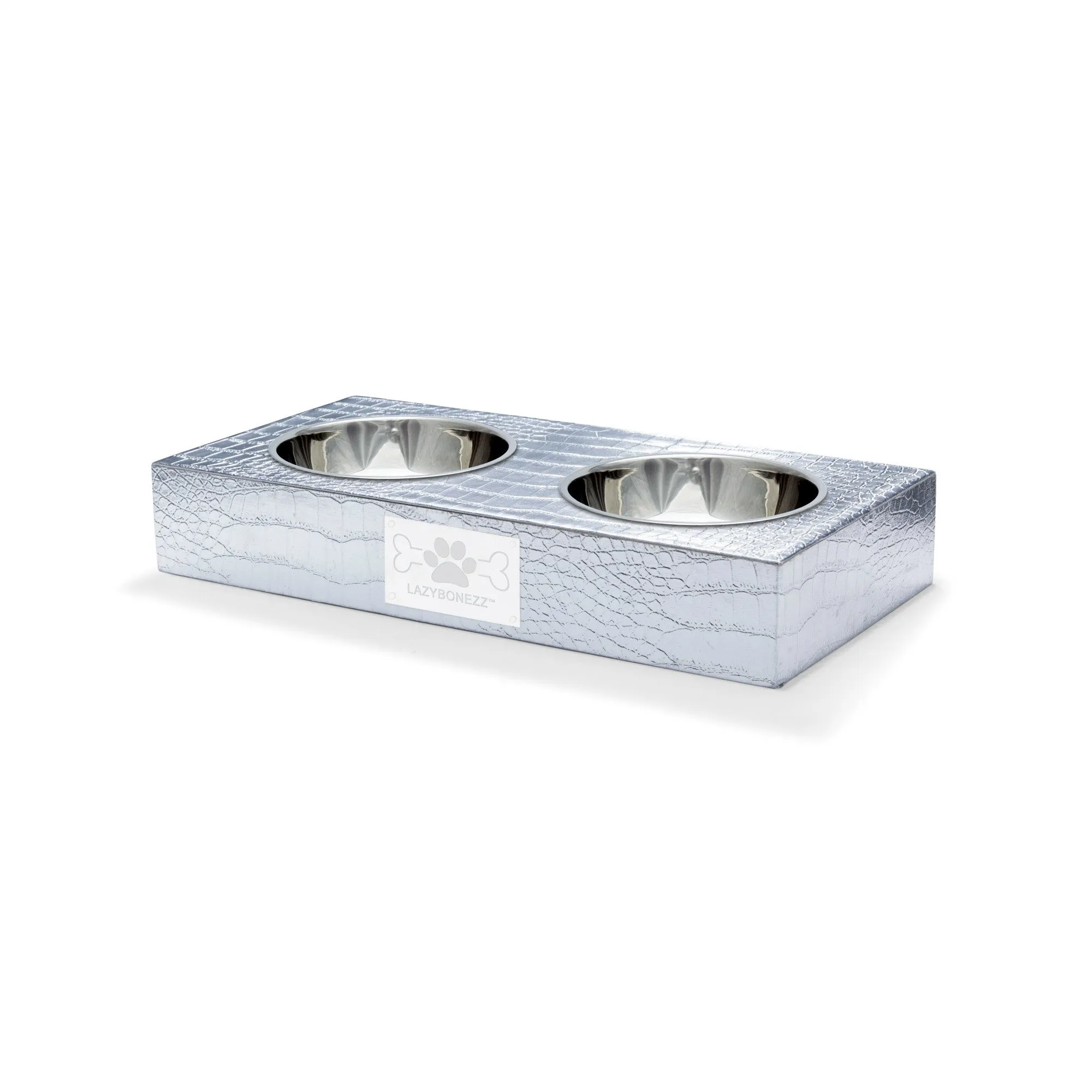 Croc Double Feeding Dish
