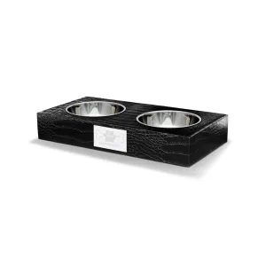 Croc Double Feeding Dish