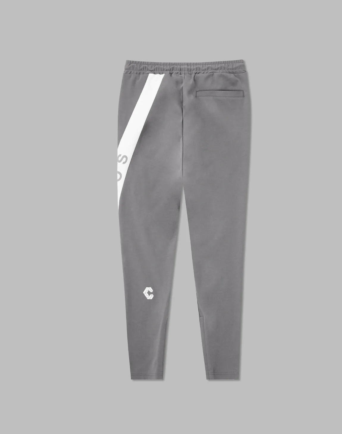 CRONOS DIAGONAL LINE LONGPANTS【GRAY】