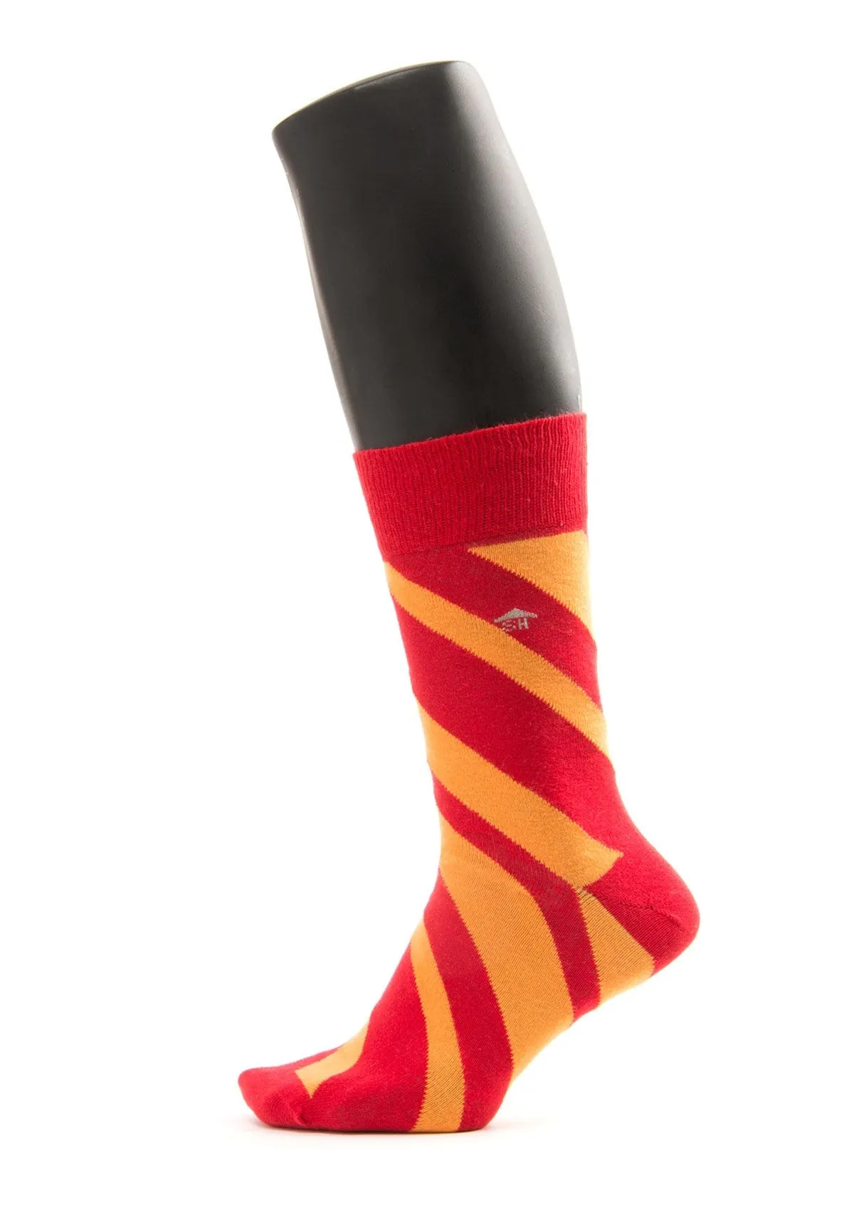 Cross Lines Design Men Socks