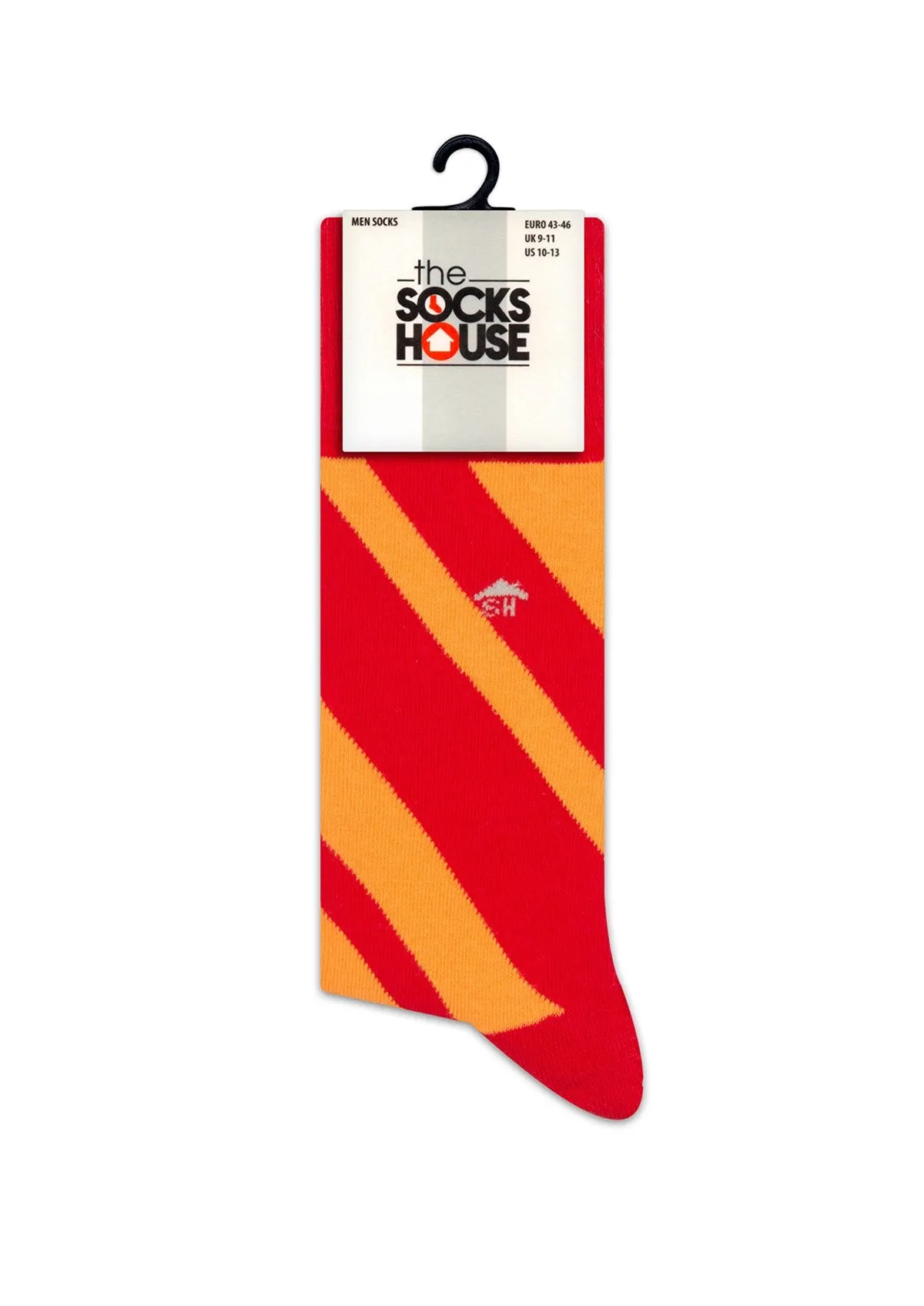 Cross Lines Design Men Socks