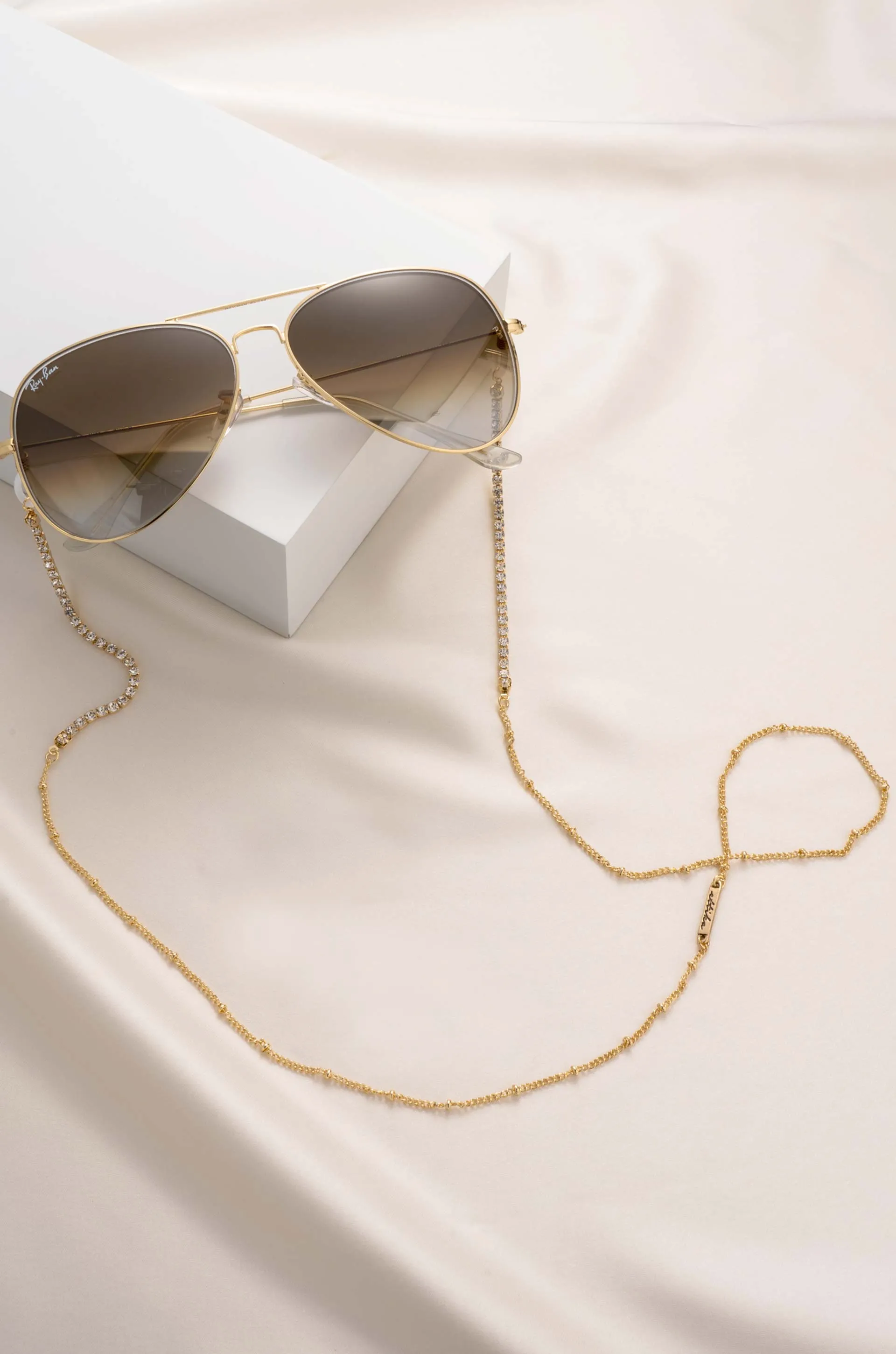 Crystal Shores Eyeglass Chain