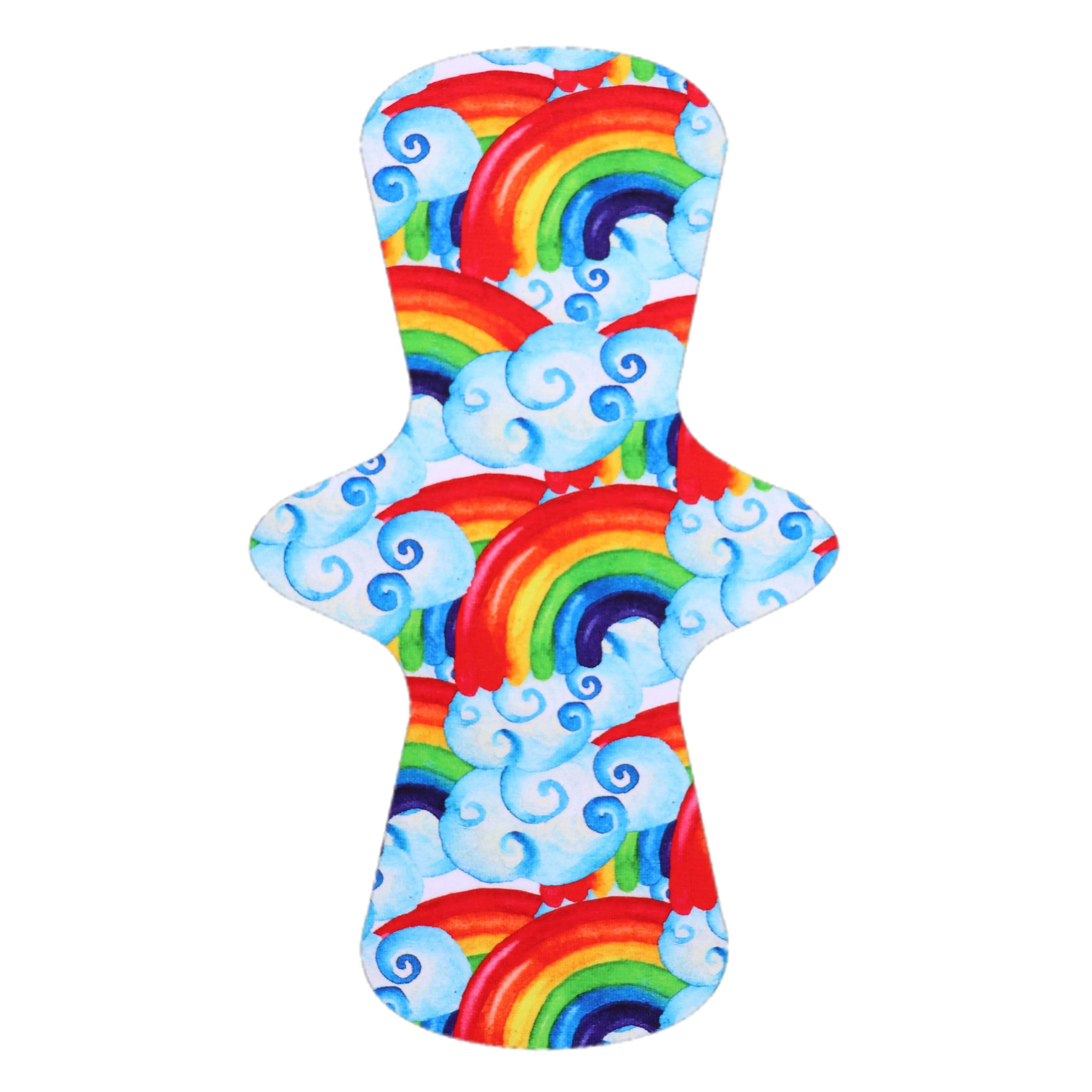 Custom Order - Diagonal Rainbow Clouds
