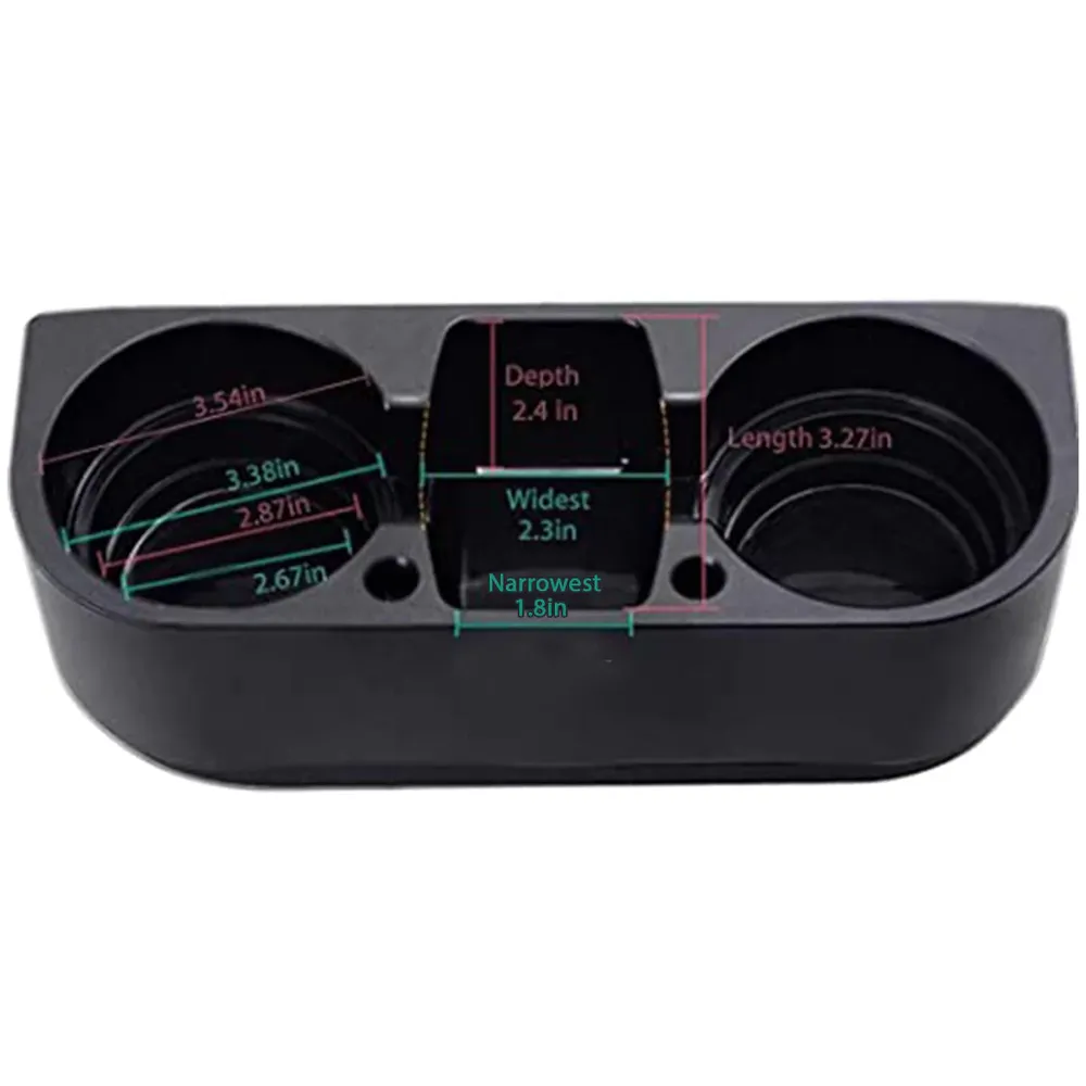 Custom Text Cup Holder Portable Multifunction, Fit with Infiniti, Cup Holder Expander for Car, Vehicle Seat Cup Cell Phone Drinks Holder Box Car Interior Organizer