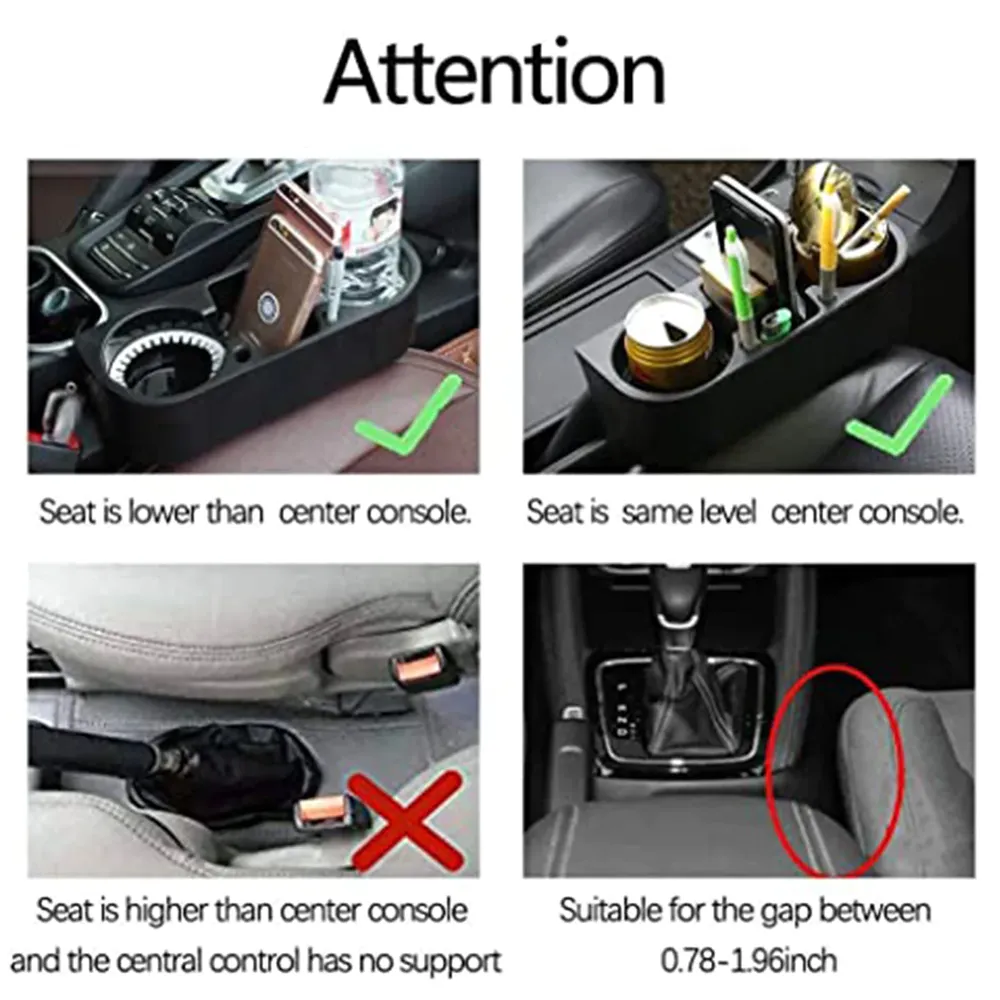 Custom Text Cup Holder Portable Multifunction, Fit with Infiniti, Cup Holder Expander for Car, Vehicle Seat Cup Cell Phone Drinks Holder Box Car Interior Organizer